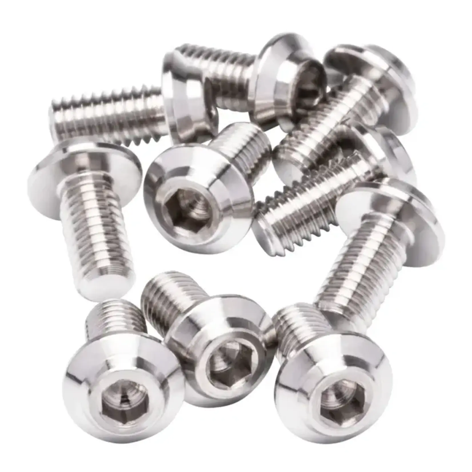 1UP 1UP-72204-10 1up Racing Pro Duty Titanium Screws - LowPro Head - M2.5x4