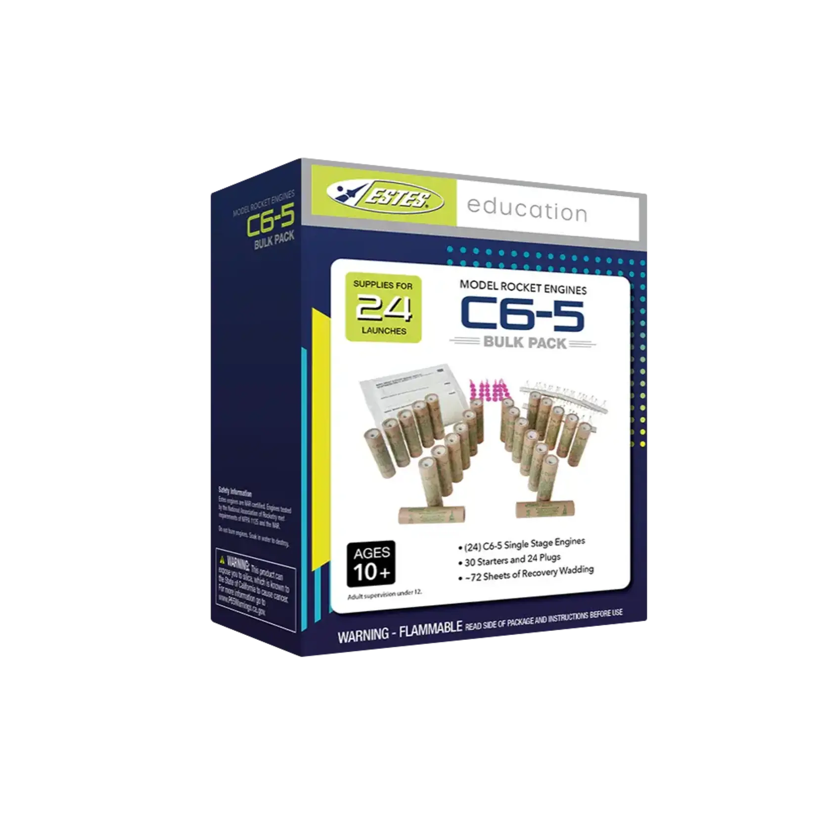 Estes EST1789 Estes C6-5 Engine Bulk Pack (24)
