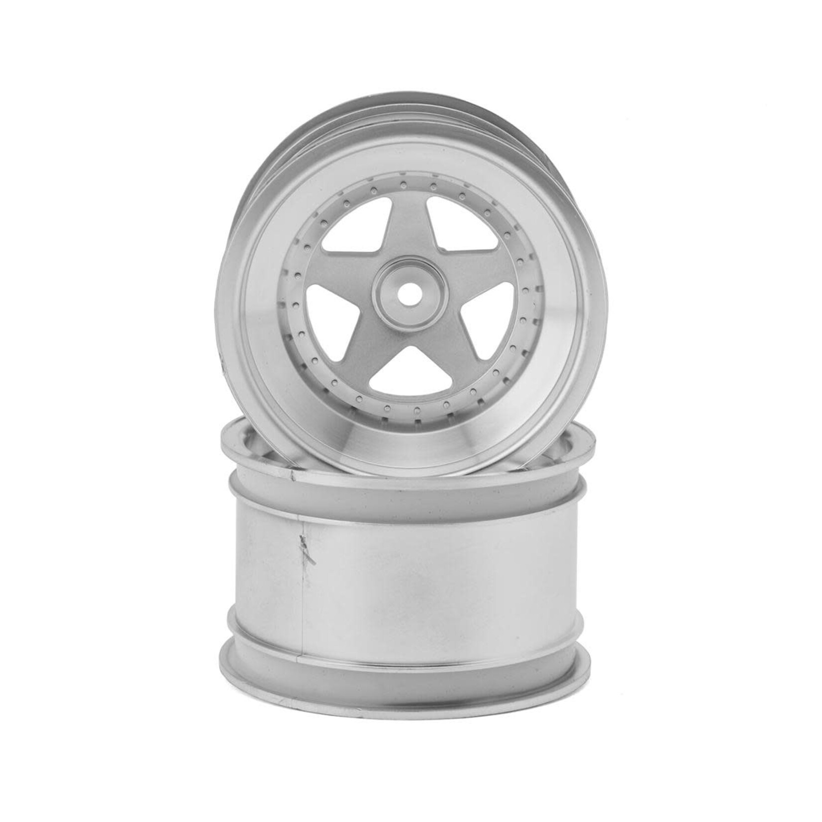 Kyosho KYOSCH006SCB Kyosho Scorpion 2.2 Rear Wheels (Satin Chrome) (2)