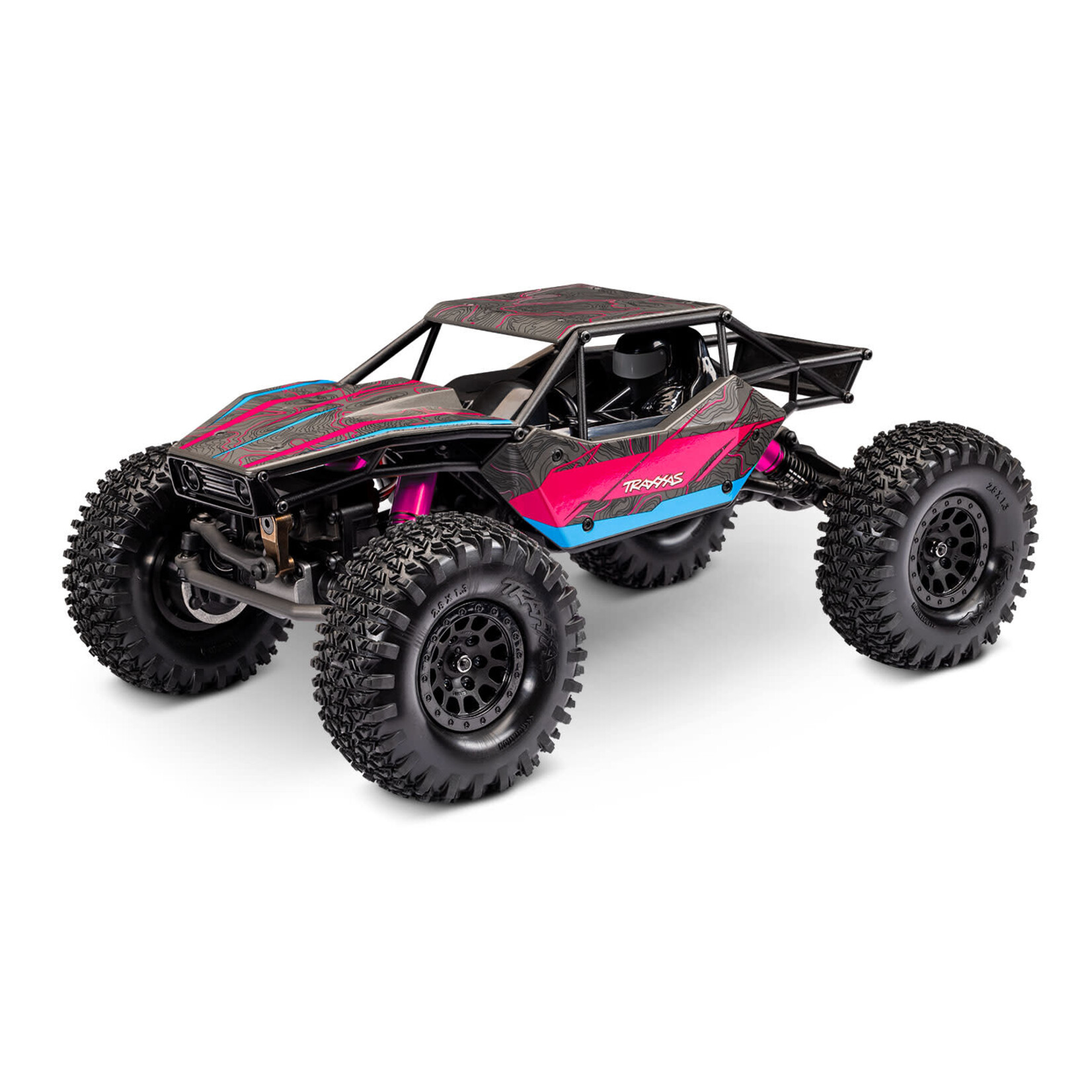 Traxxas PRE-ORDER TRA120074-1-PINK Traxxas TXC-4M Extreme Crawler Pink