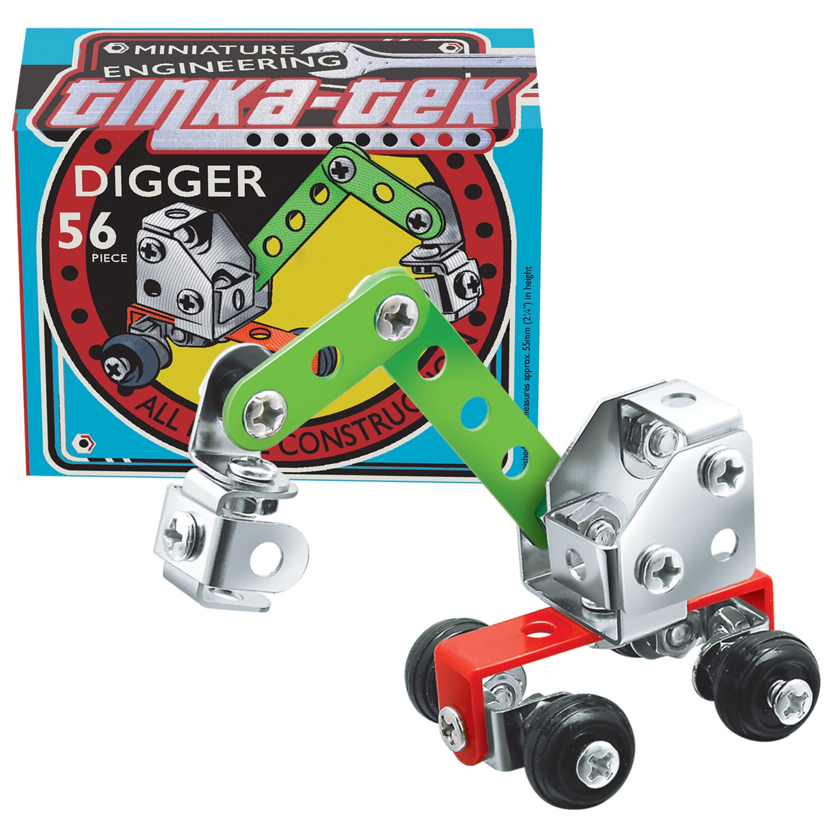 Tinka-Tek Digger Tinka-Tek Mini Engineering Kit 56 Pieces