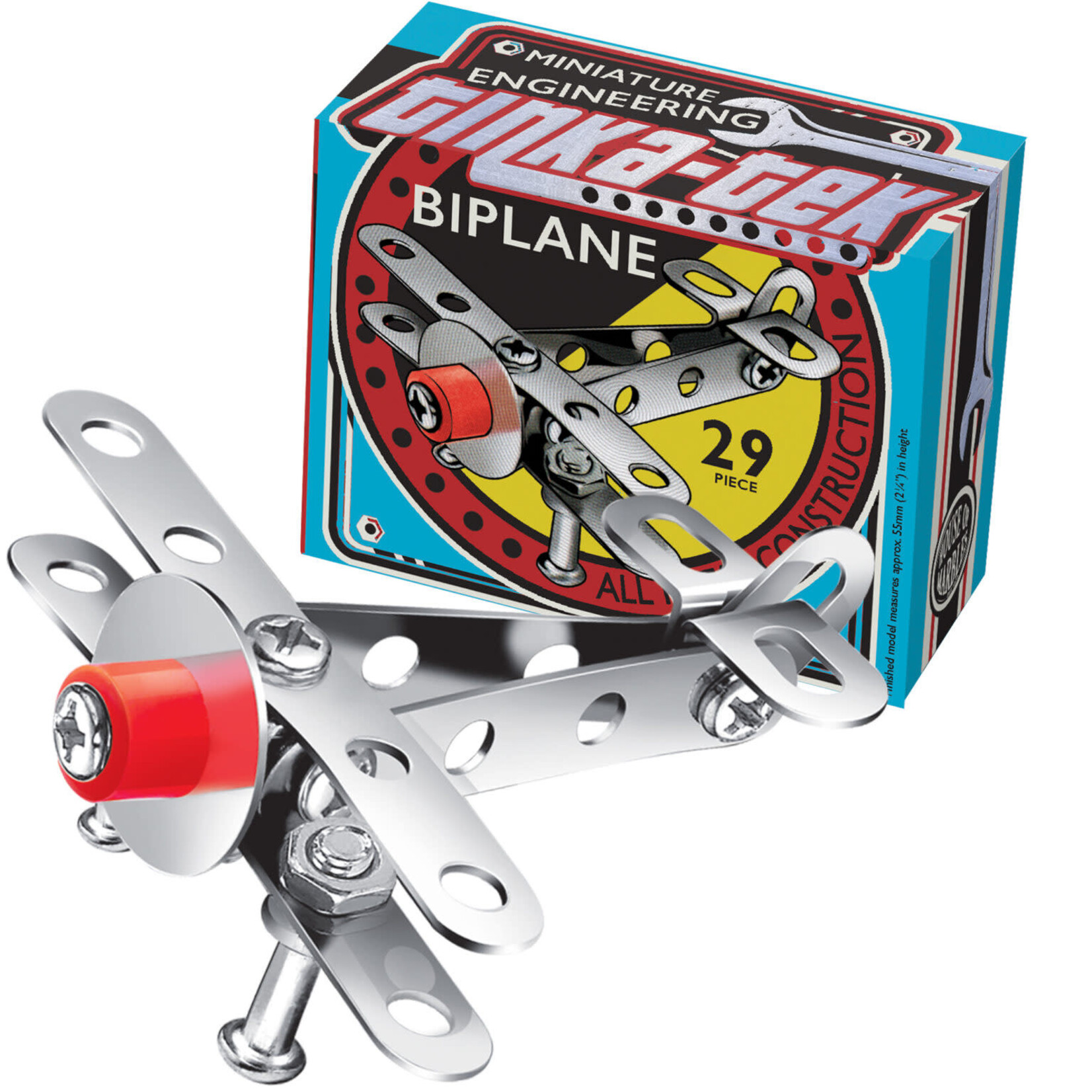 Tinka-Tek Biplane Tinka-Tek Mini Engineering Kit 29 Pieces