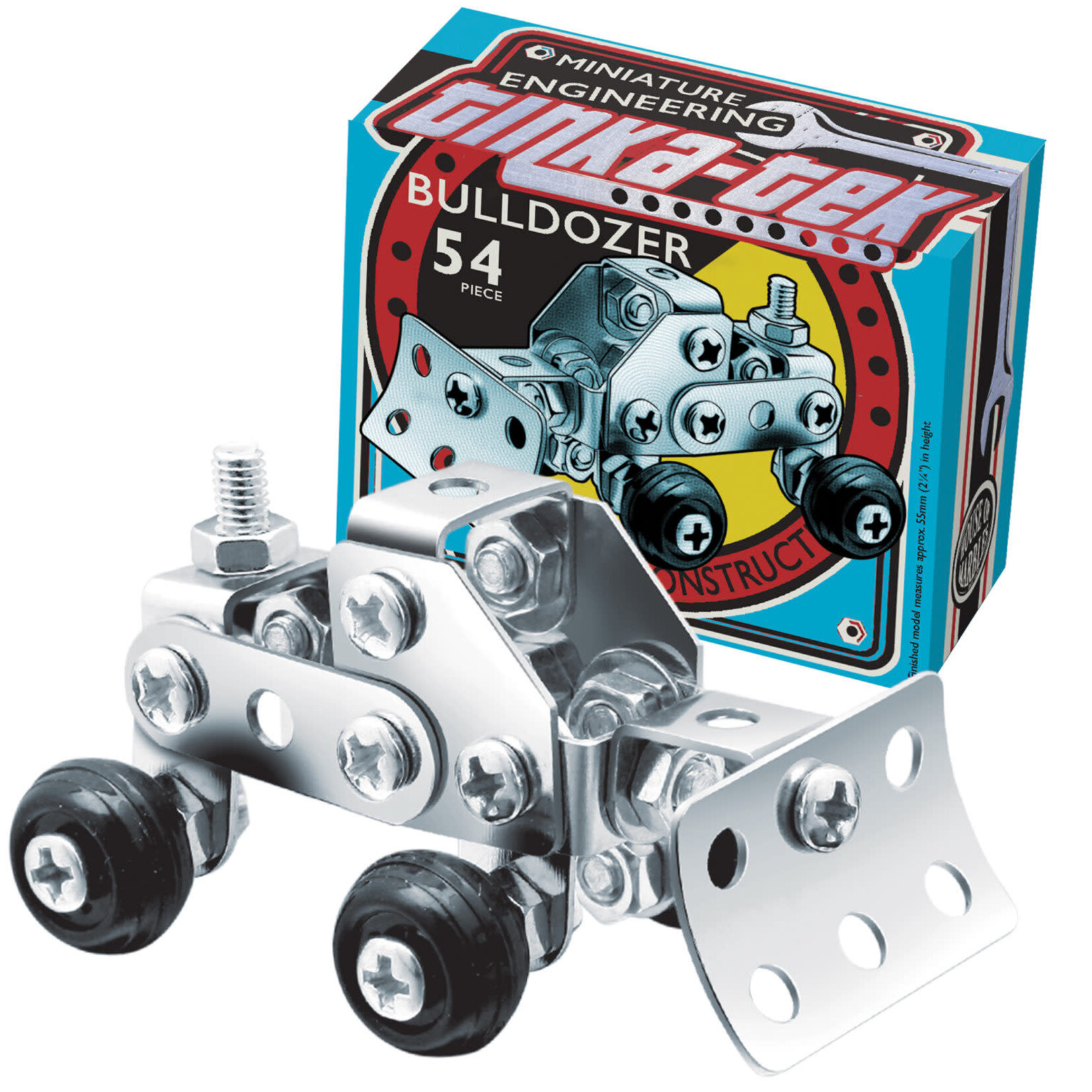 Tinka-Tek Bulldozer Tinka-Tek Mini Engineering Kit 54 Pieces
