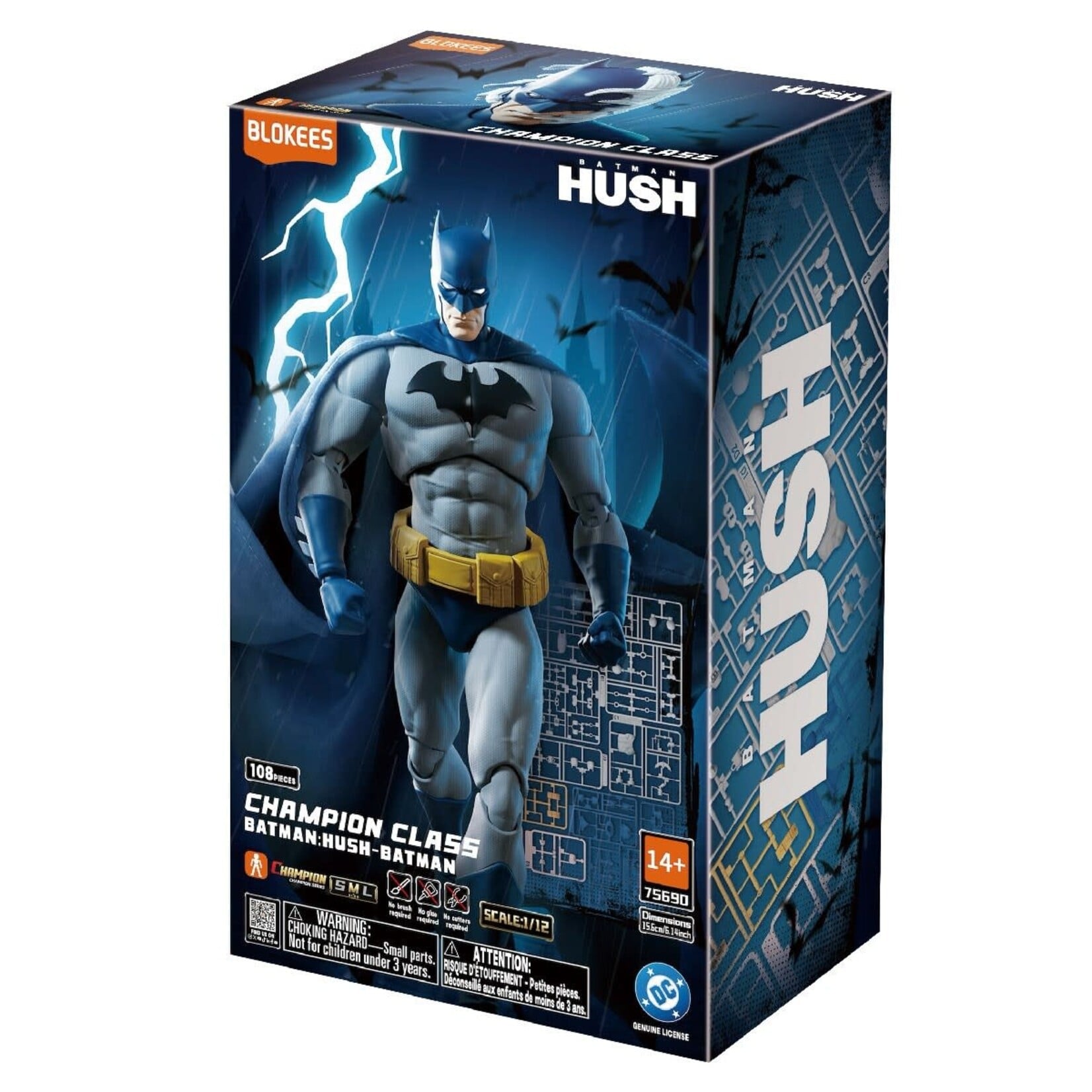 Blokees BKE75690 Blokees Batman Hush DC Champion Class 05 Model Kit Figure