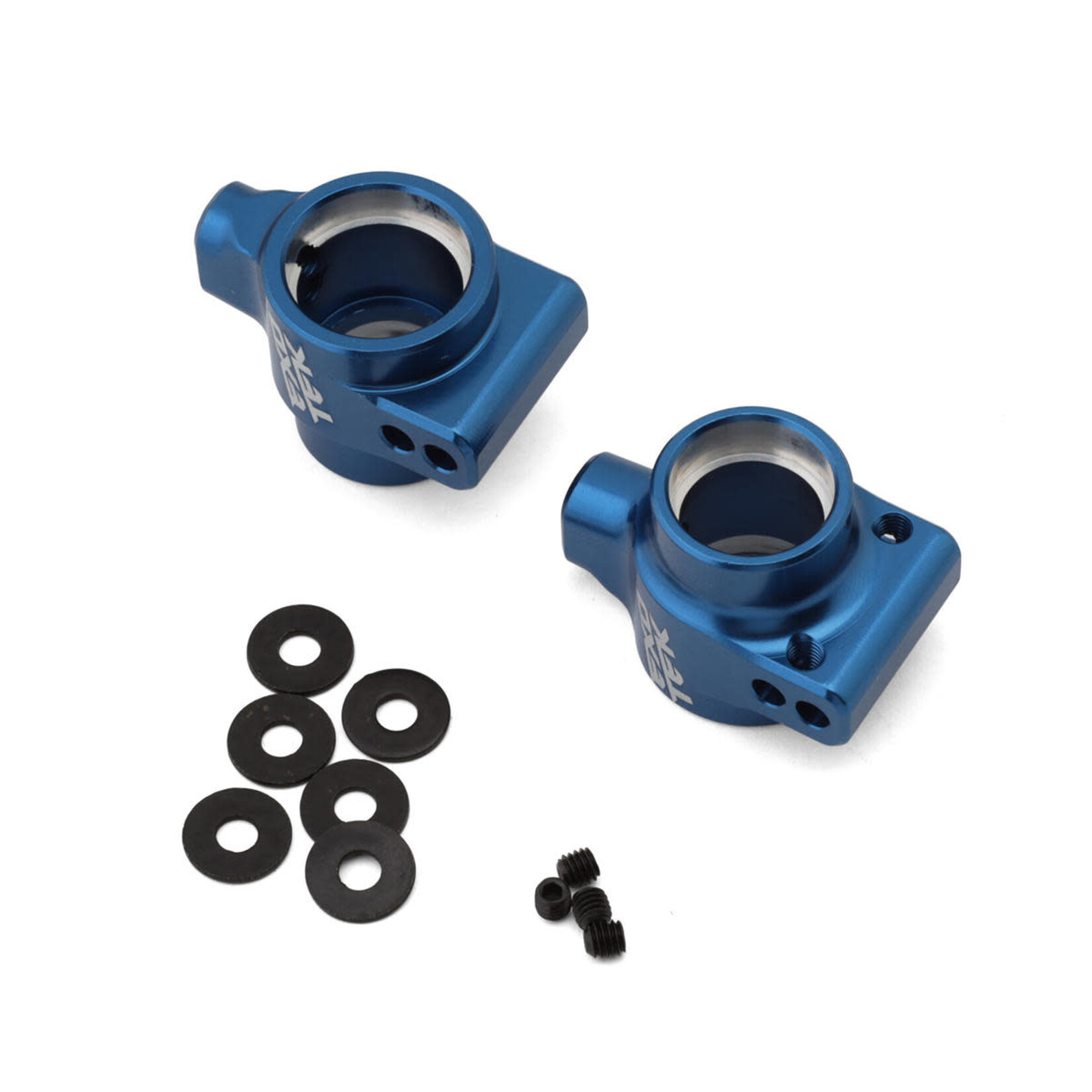 Exotek EXO2384 Exotek Team Associated Pro2 HD Aluminum Rear Hub Set (2) (SC10/SR10/DR10)