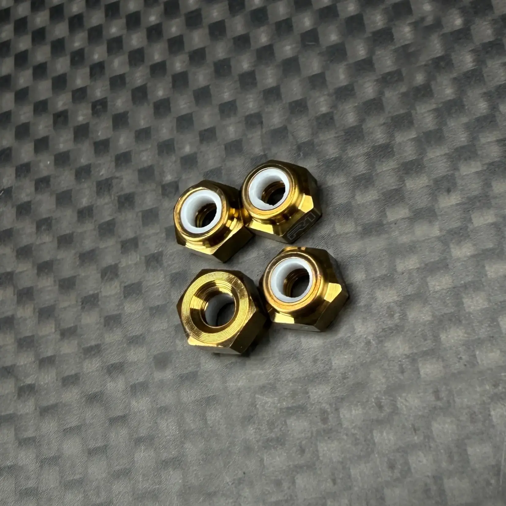 R1 R1-900016-BR R1WURKS Titanium M3 Locknuts Bronze