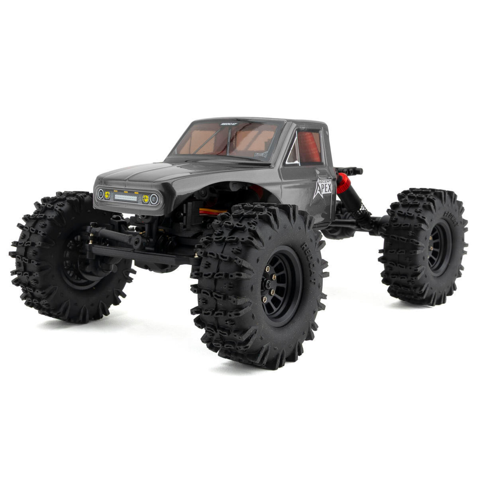 Redcat Racing RER42222 Redcat Ascent-18 Apex 1/18 4WD RTR Brushless Rock Crawler (Dark Metallic Gray)