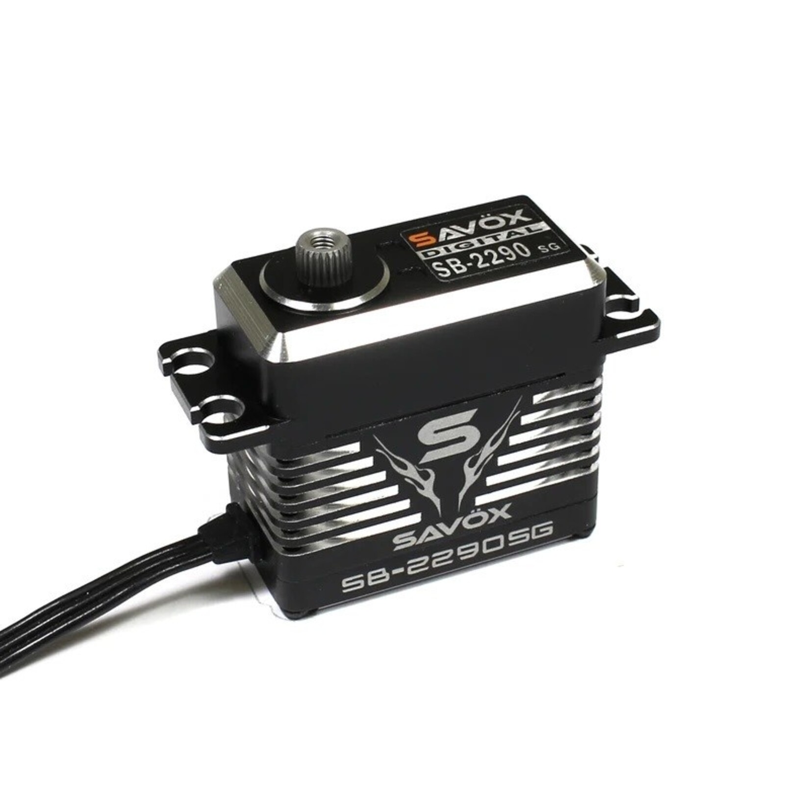Savox SAVSW2290SG-BE Savox Waterproof Premium, High Voltage, Brushless, Digital Servo 0.11sec / 972.1oz @ 8.4v - Black Edition