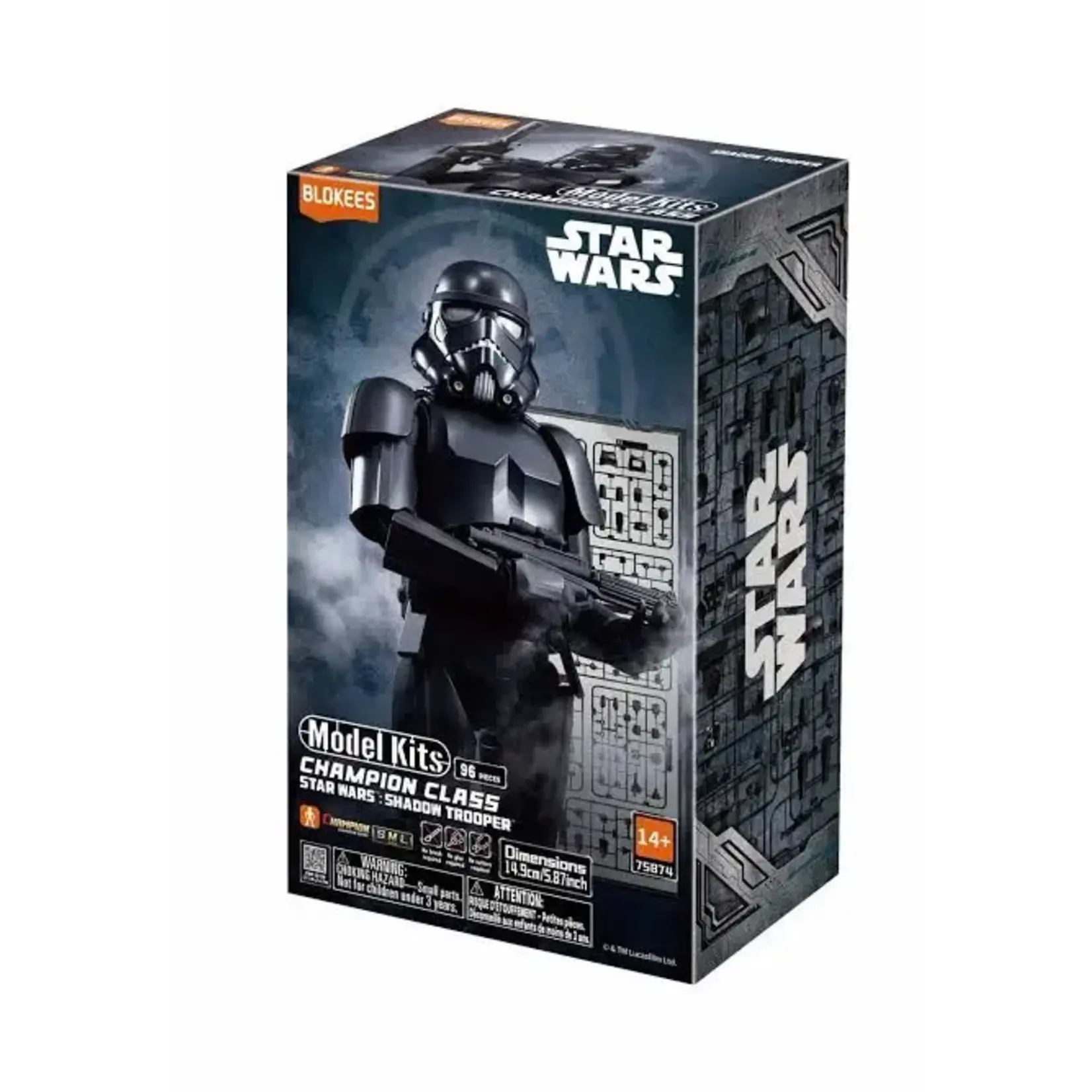 Blokees BKE75874 Blokees Star Wars Shadow Trooper SPECIALTY EXCLUSIVE