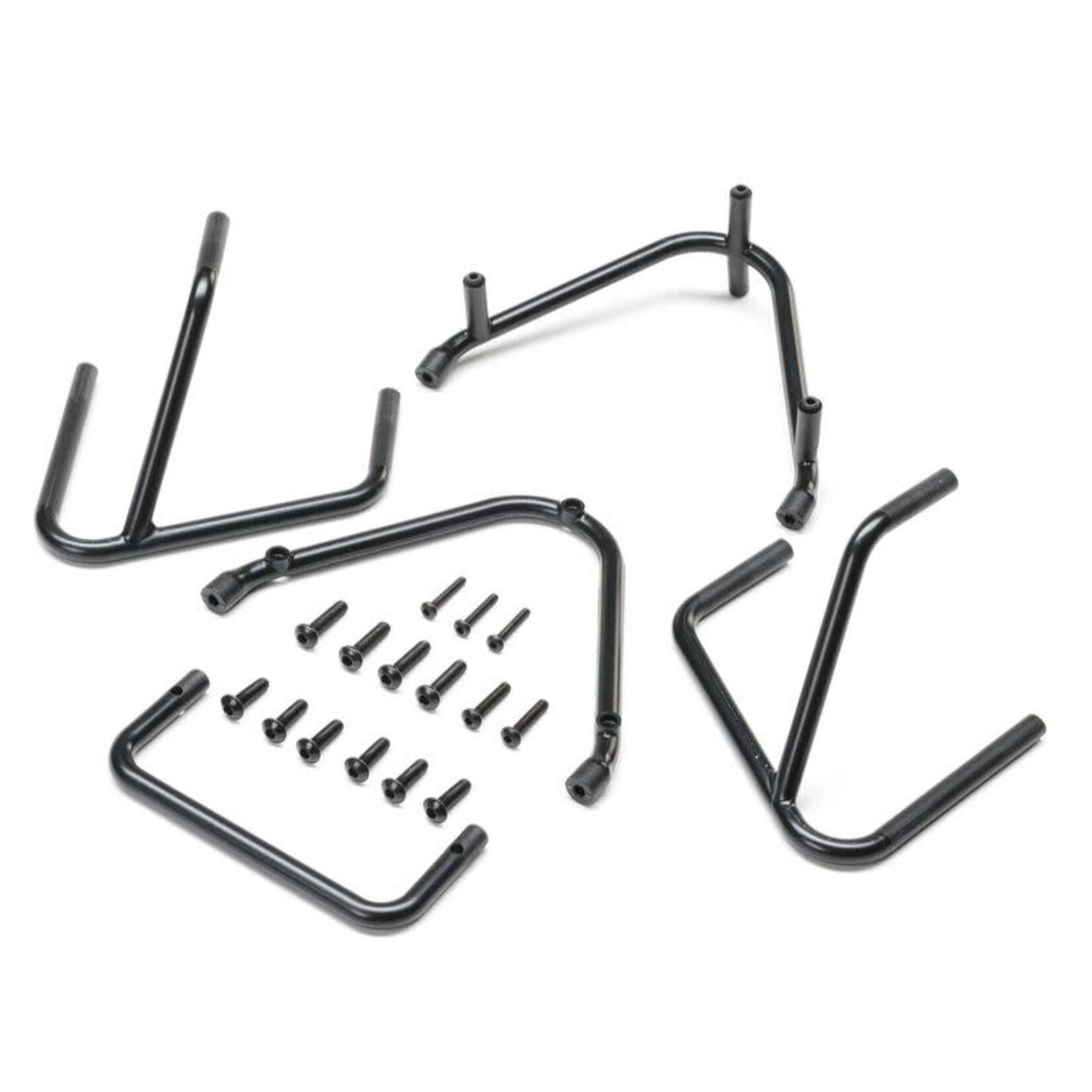 Losi LOS-1898 Losi Bumper Set, Black: 22S Sprint