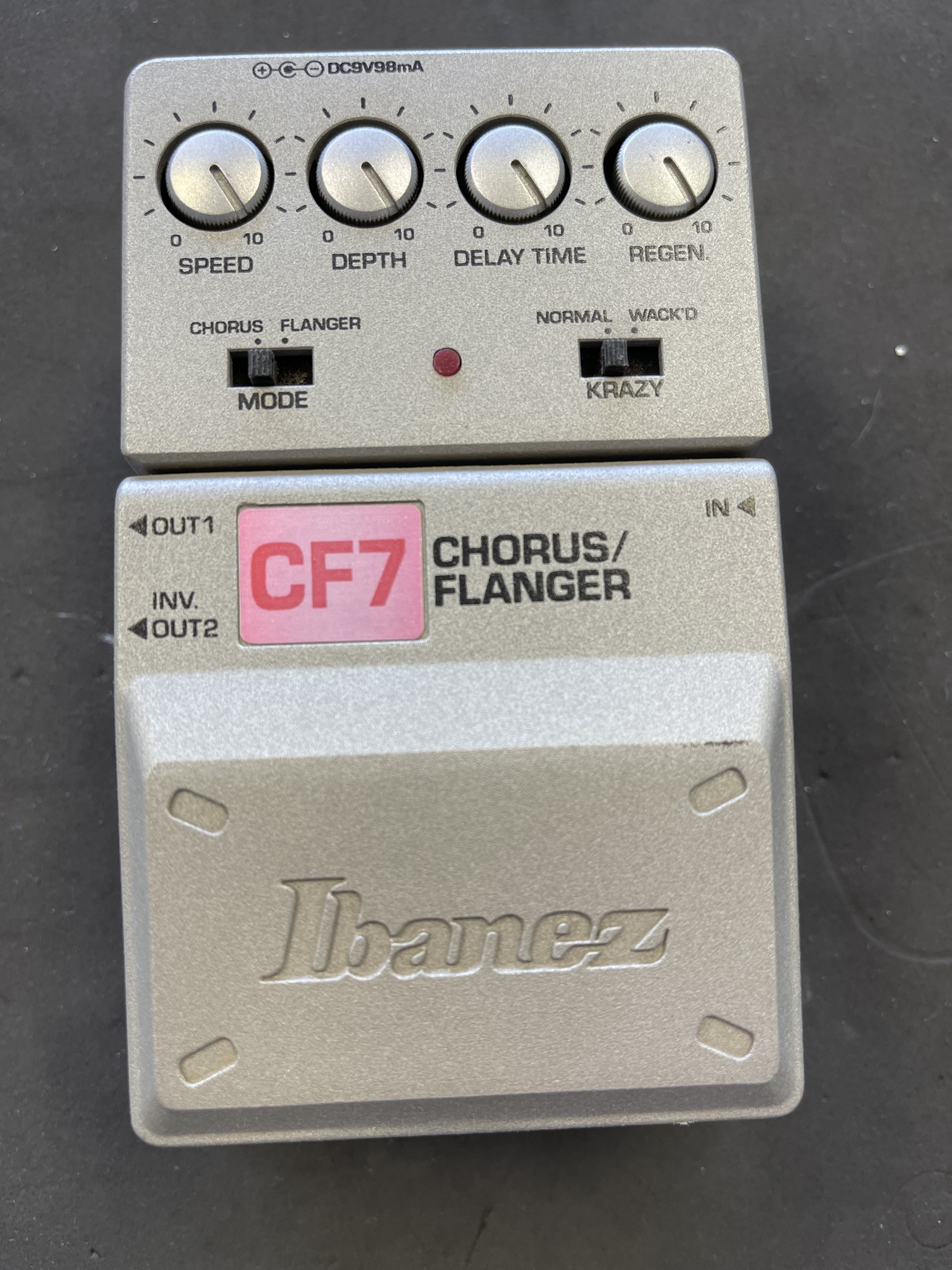 Ibanez CF7 Chorus/Flanger Pedal - Gabriel's Guitars