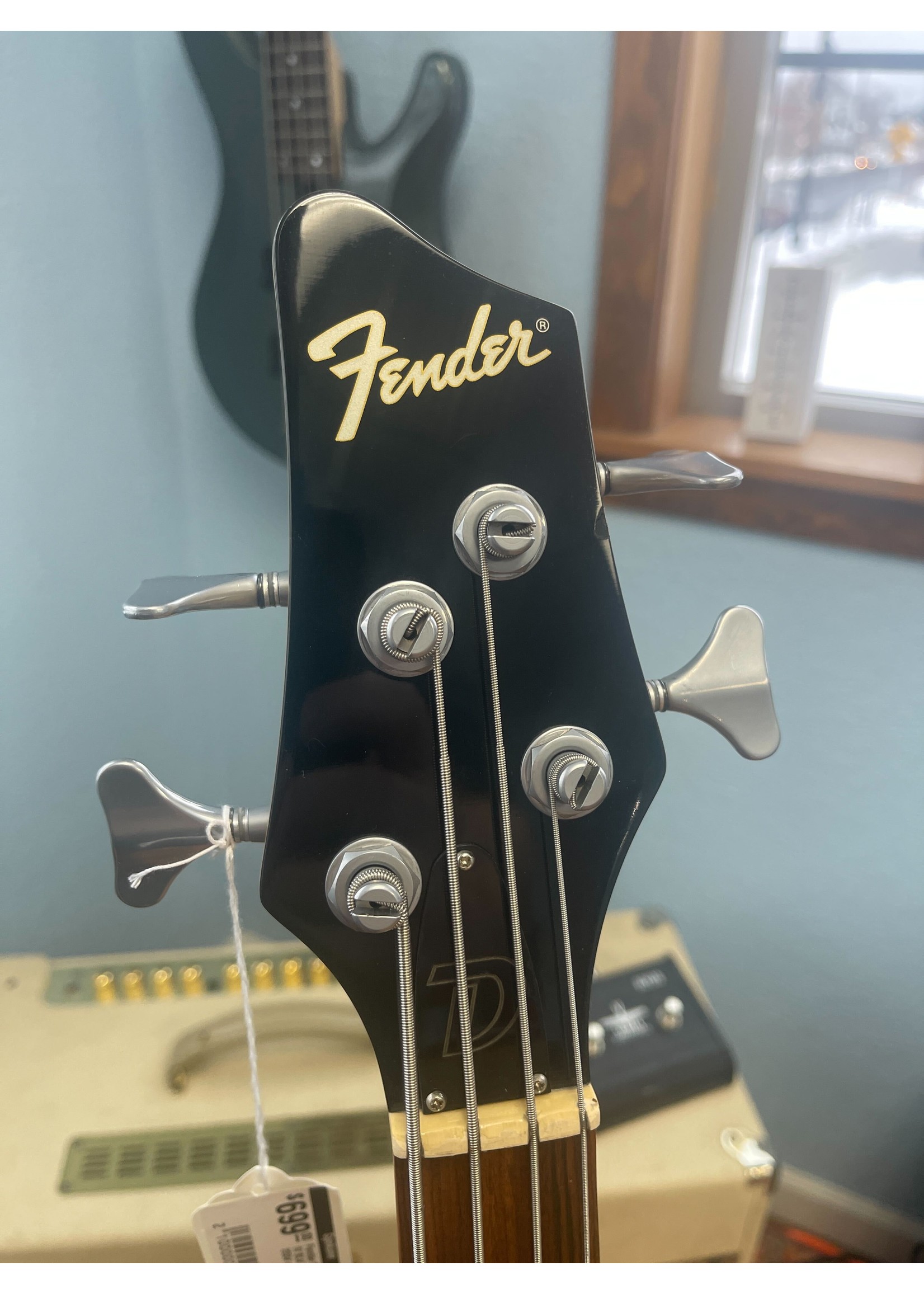Fender Fender Dimension Bass IV BLK MIM P/J Active 2004 w/ Case