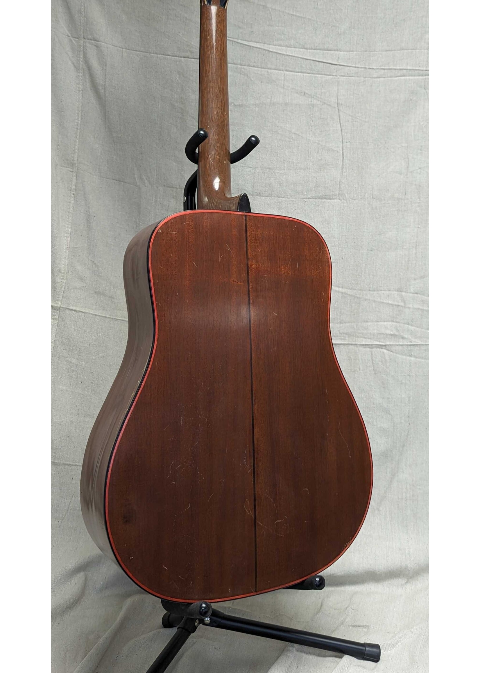 W.C. Miracle Custom Dreadnaught Acoustic Guitar 1987 - Natural w/ OHSC
