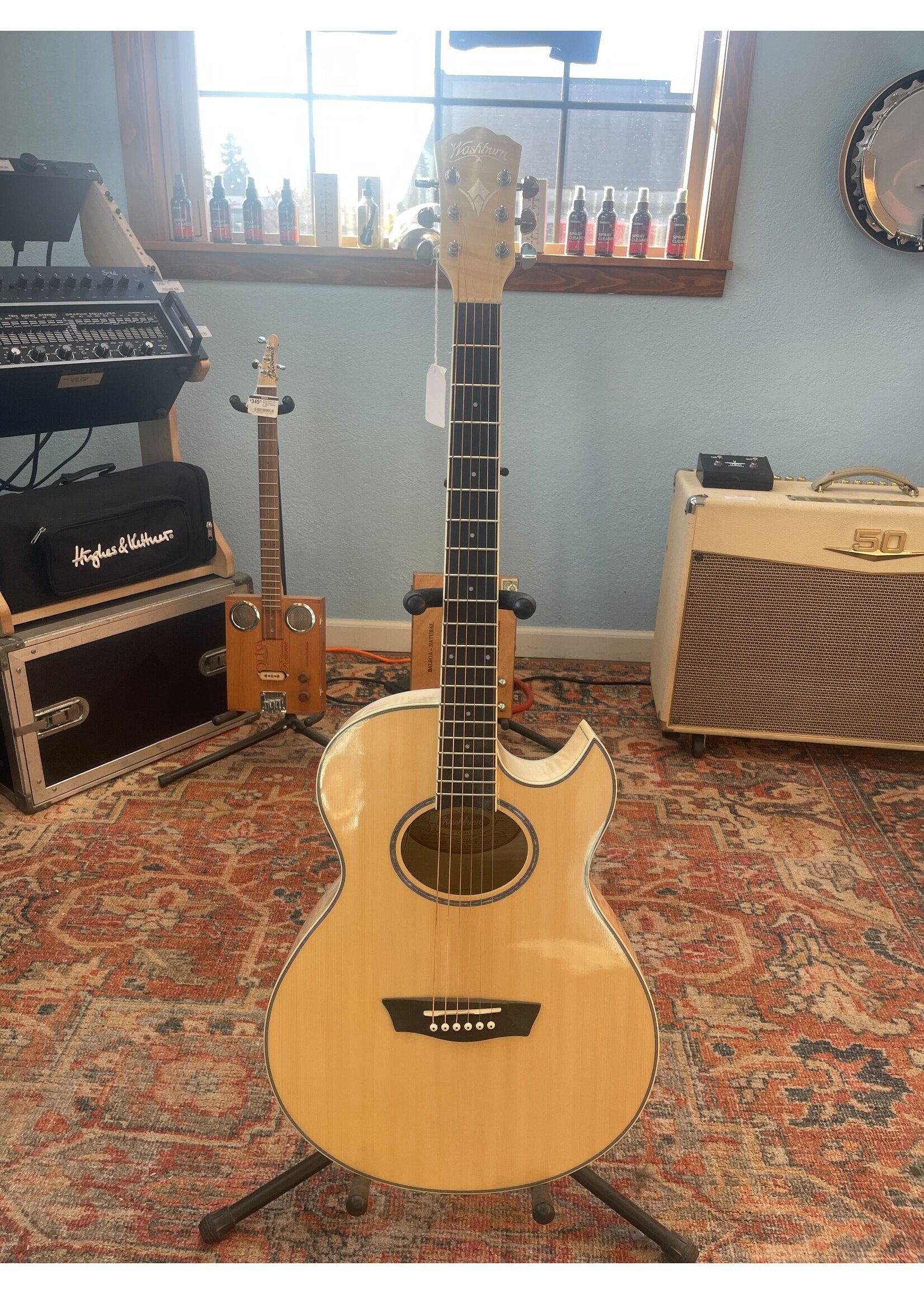 Washburn 2021 Washburn EA20-A Acoustic Electric w/ Cutaway & Bag