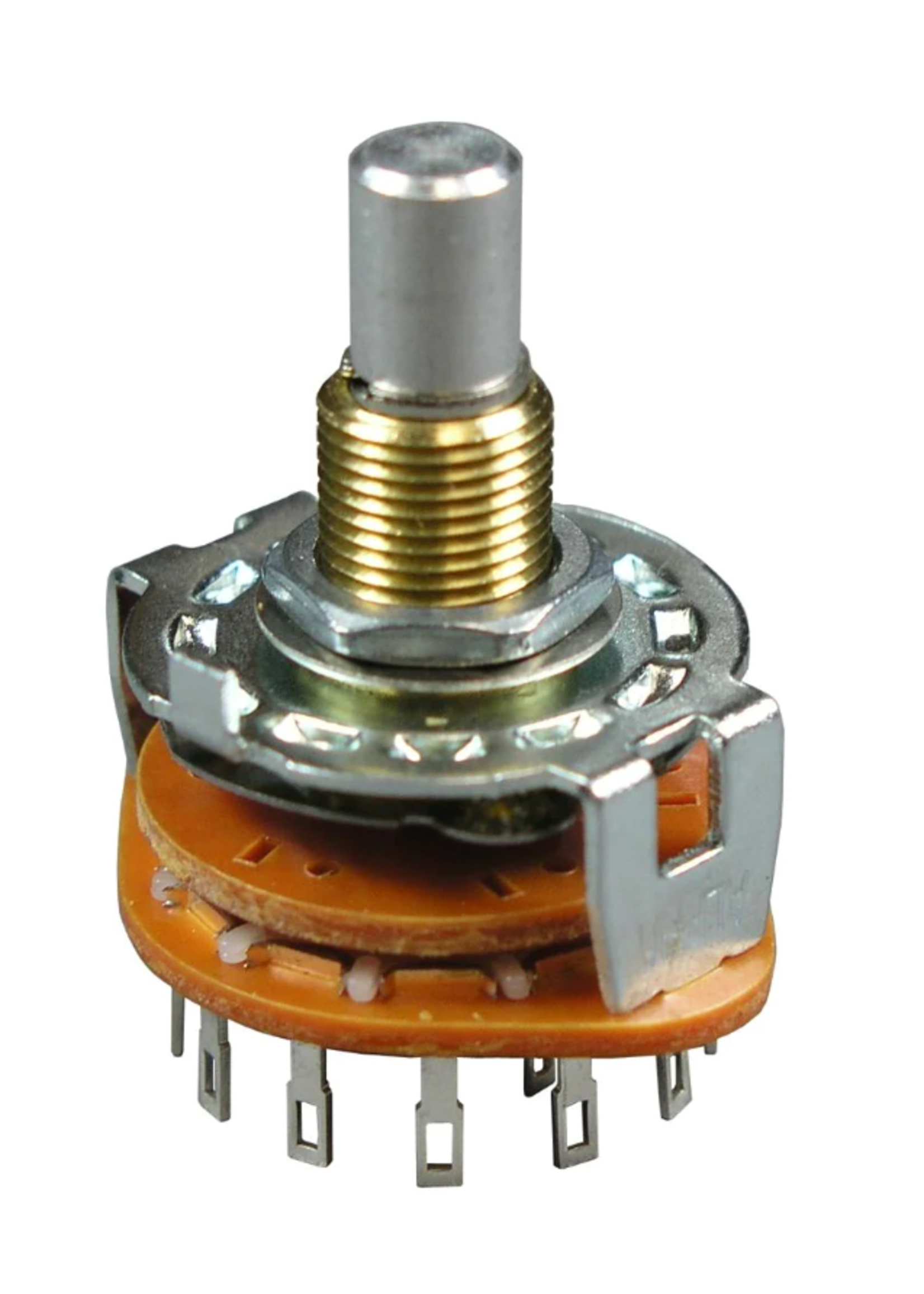 Alpha 3 Way Rotary Switch, 1 DECK, 4 POL, 3 POS, 125V