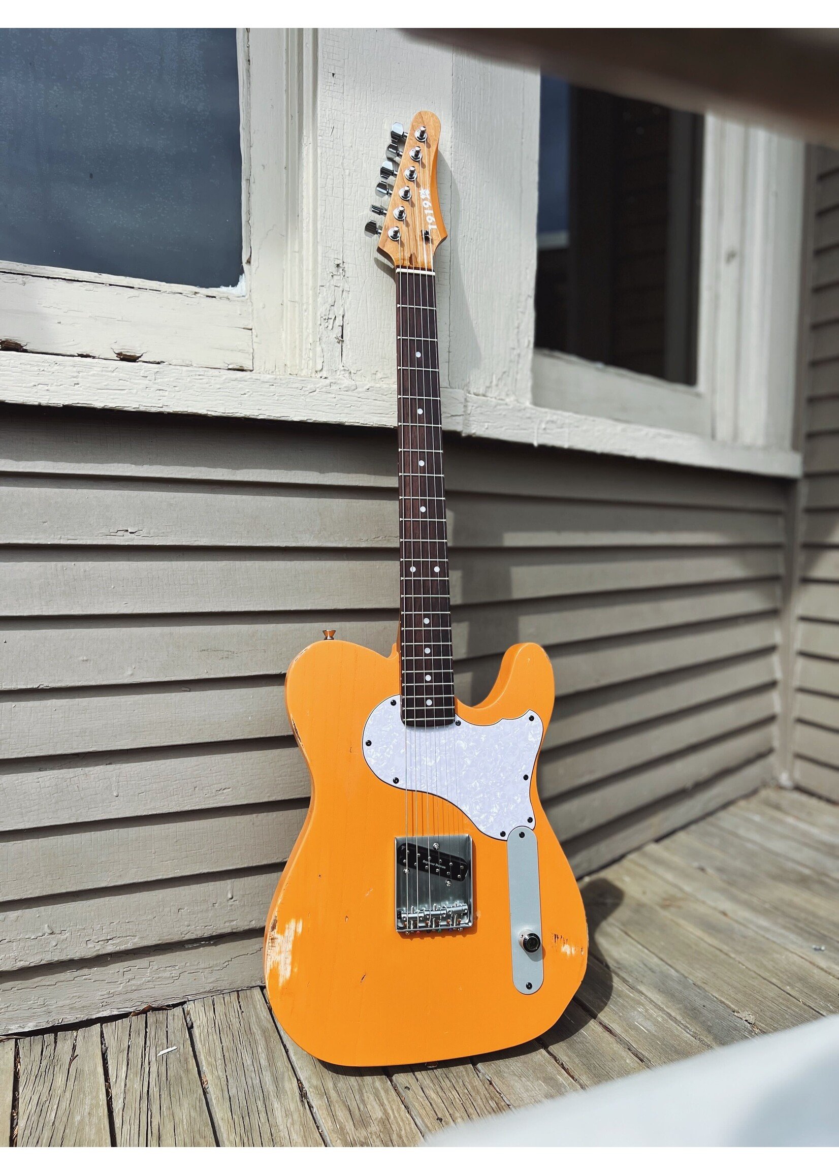 1919 Guitars 1919 Tudor I, Orange Cream Relic, NEW with Mono M80 Bag