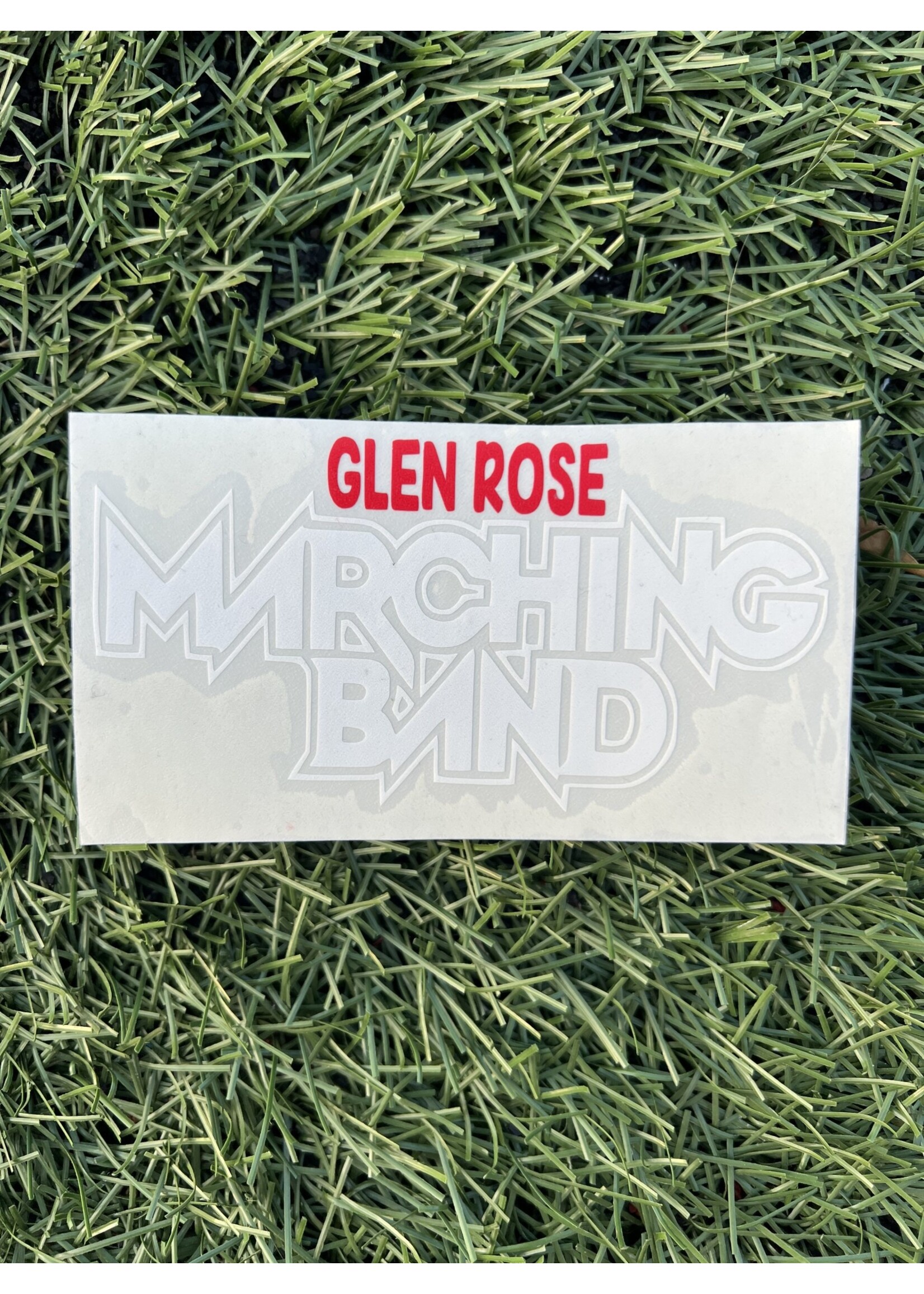 Marching Band Decal