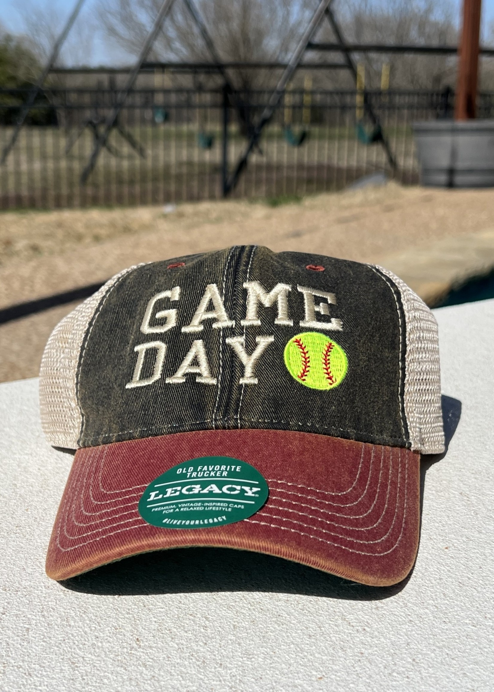 Game Day Softball Red