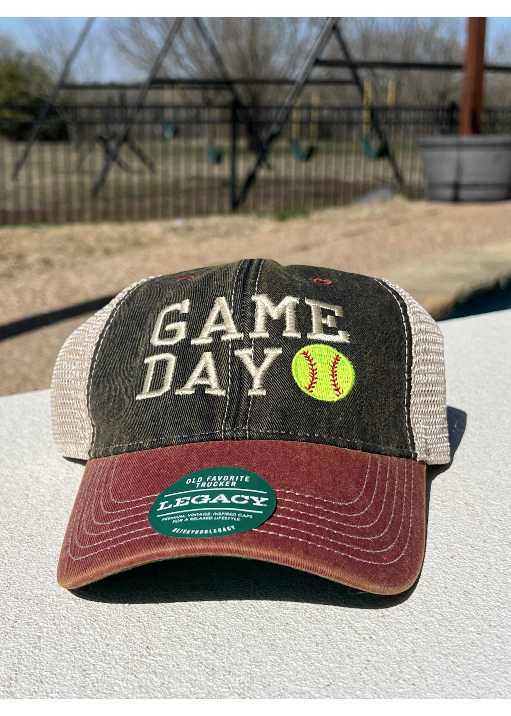 Game Day Softball Red