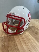 White cowbell helmet