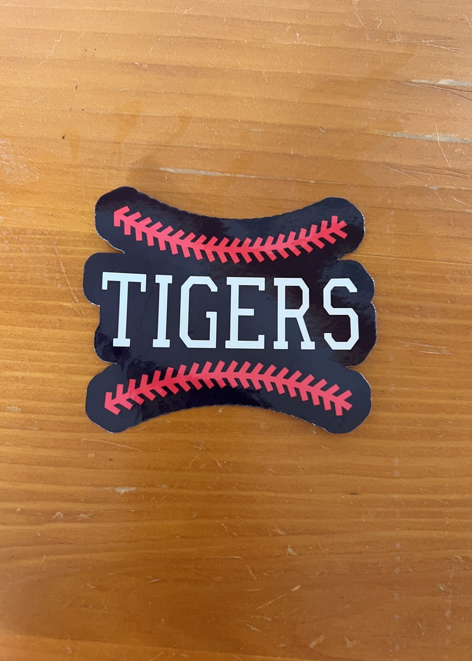 Tigers Baseball Decal