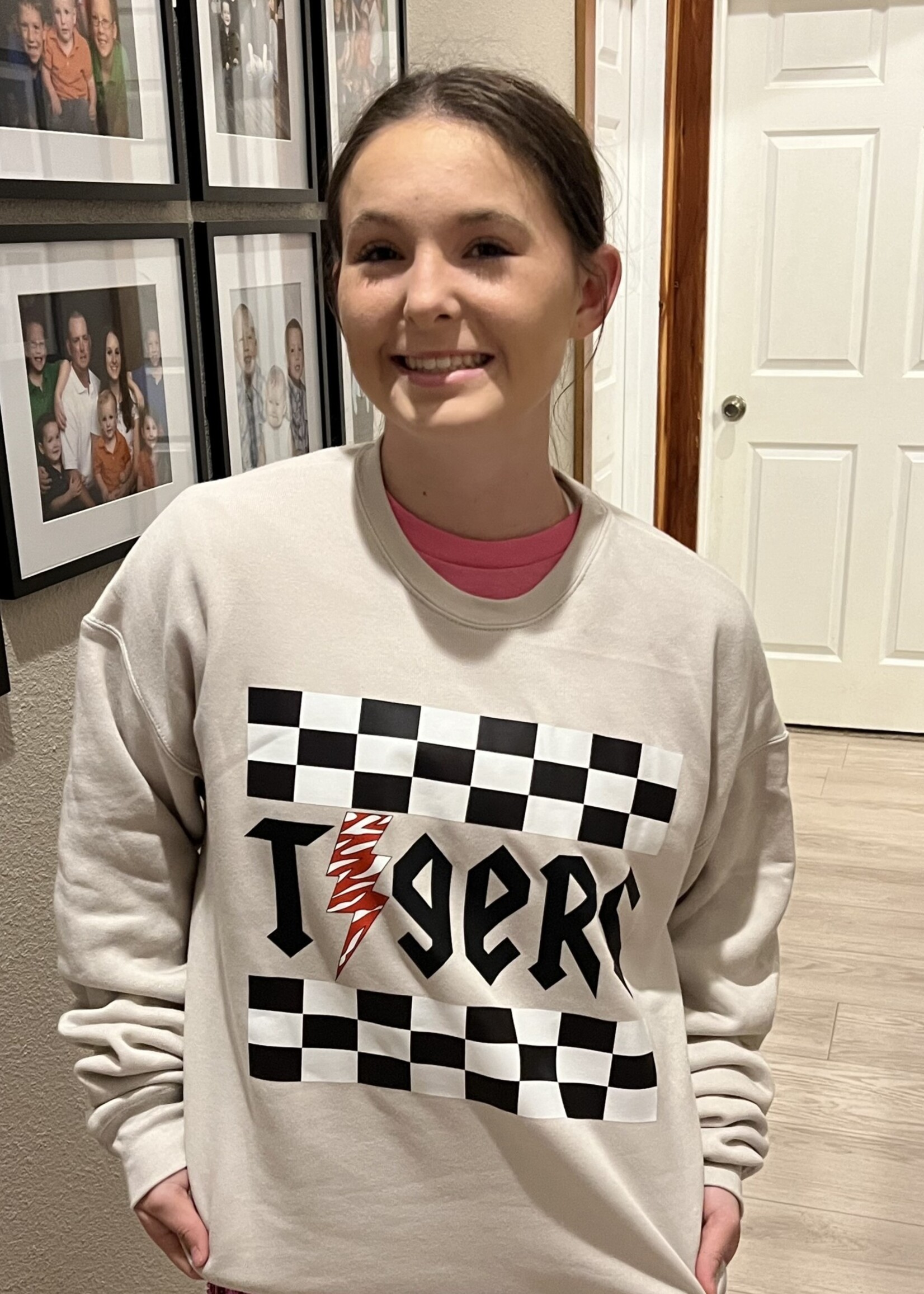 Bella Canvas Tiger rock sweatshirt