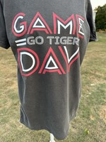 Comfort Color Adult Game Day Go Tigers