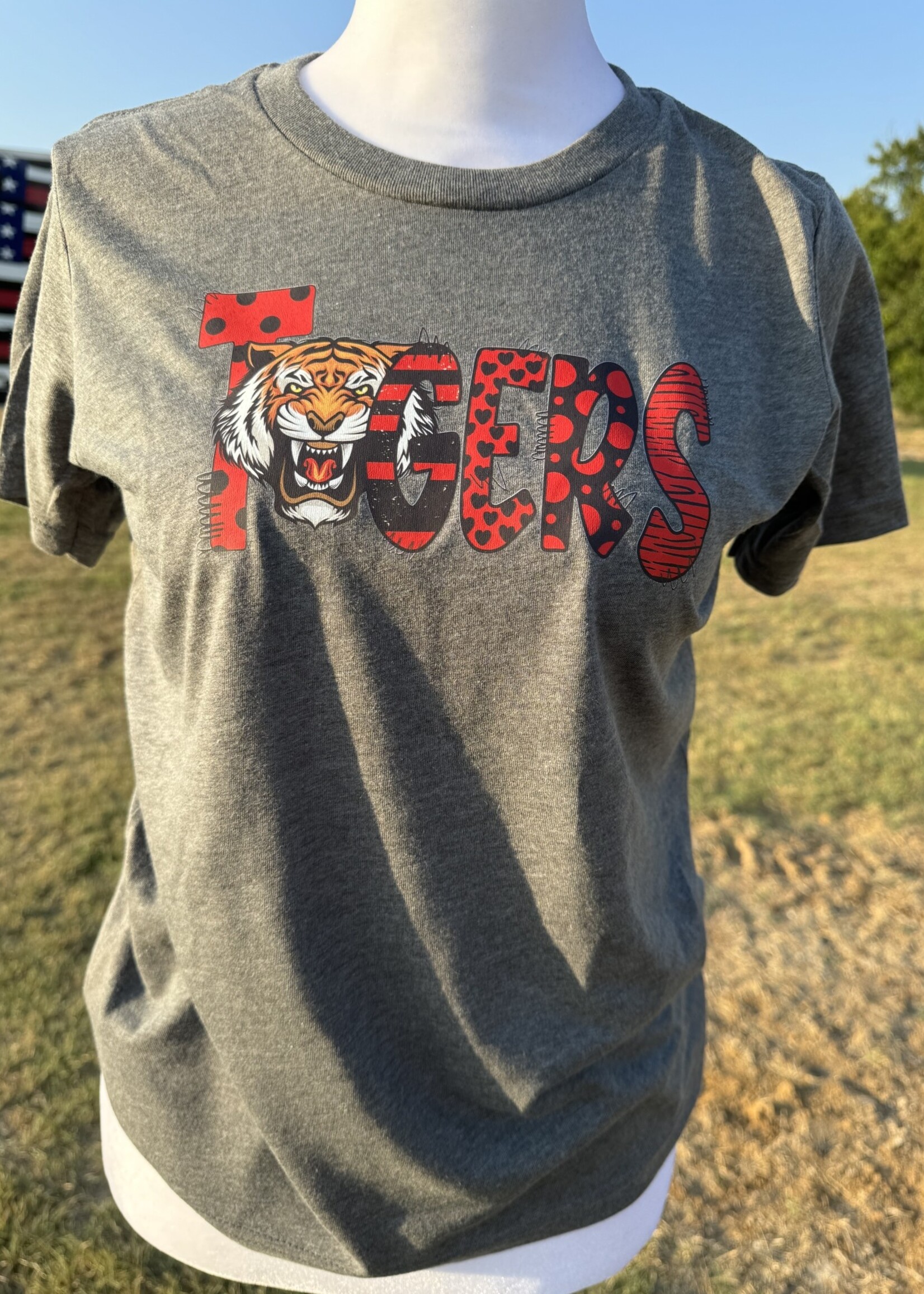 Tigers in Doodle font
