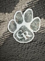 Camo Paw Decal