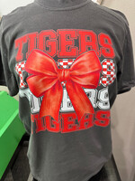 Comfort Color Tigers with Bow