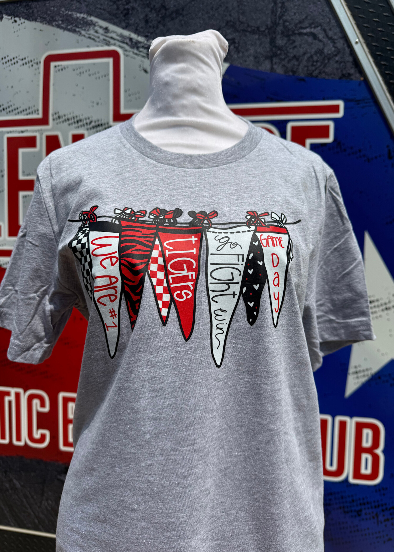 Bella Canvas Go Fight Win Pennant