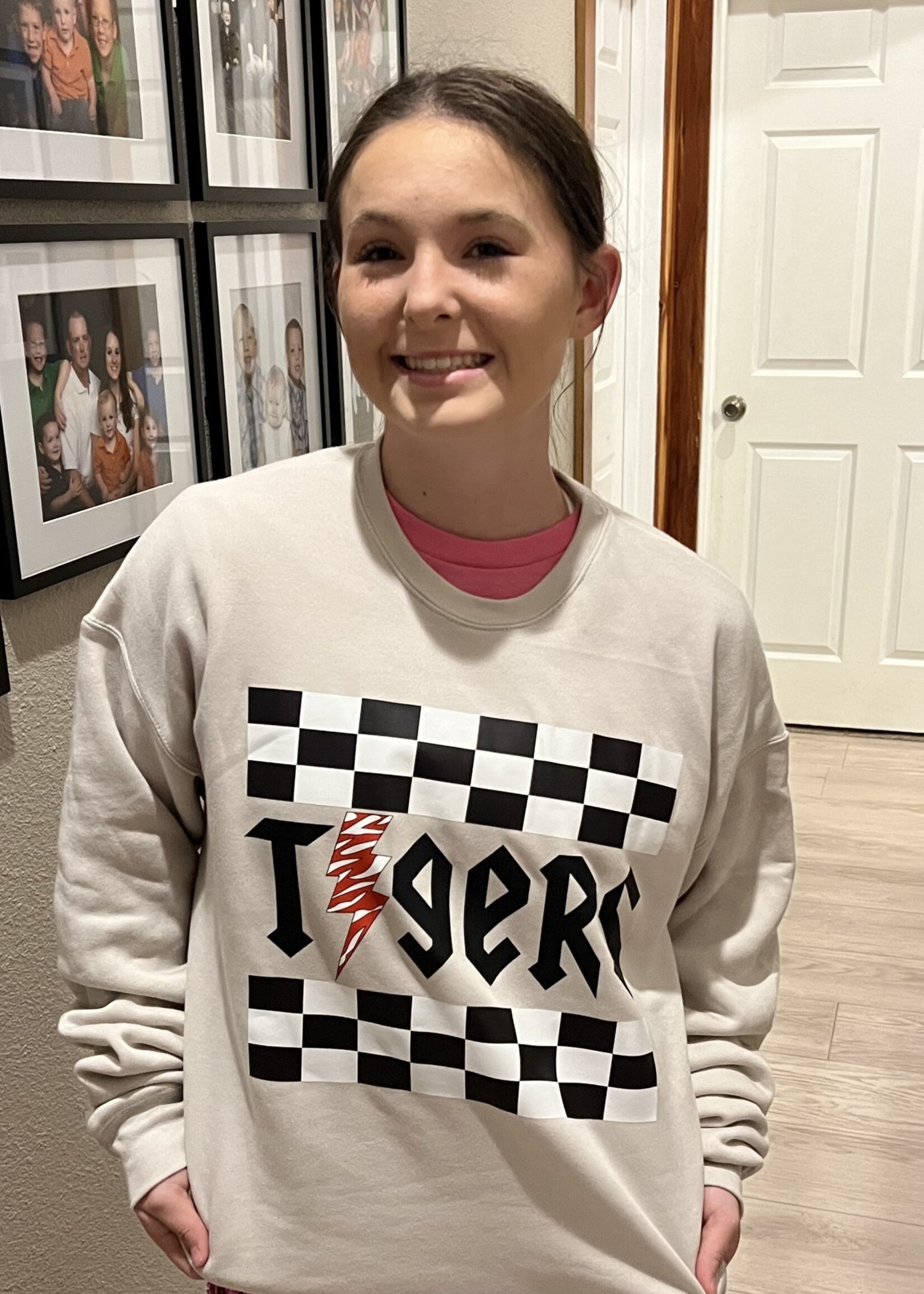 Bella Canvas Tiger rock sweatshirt