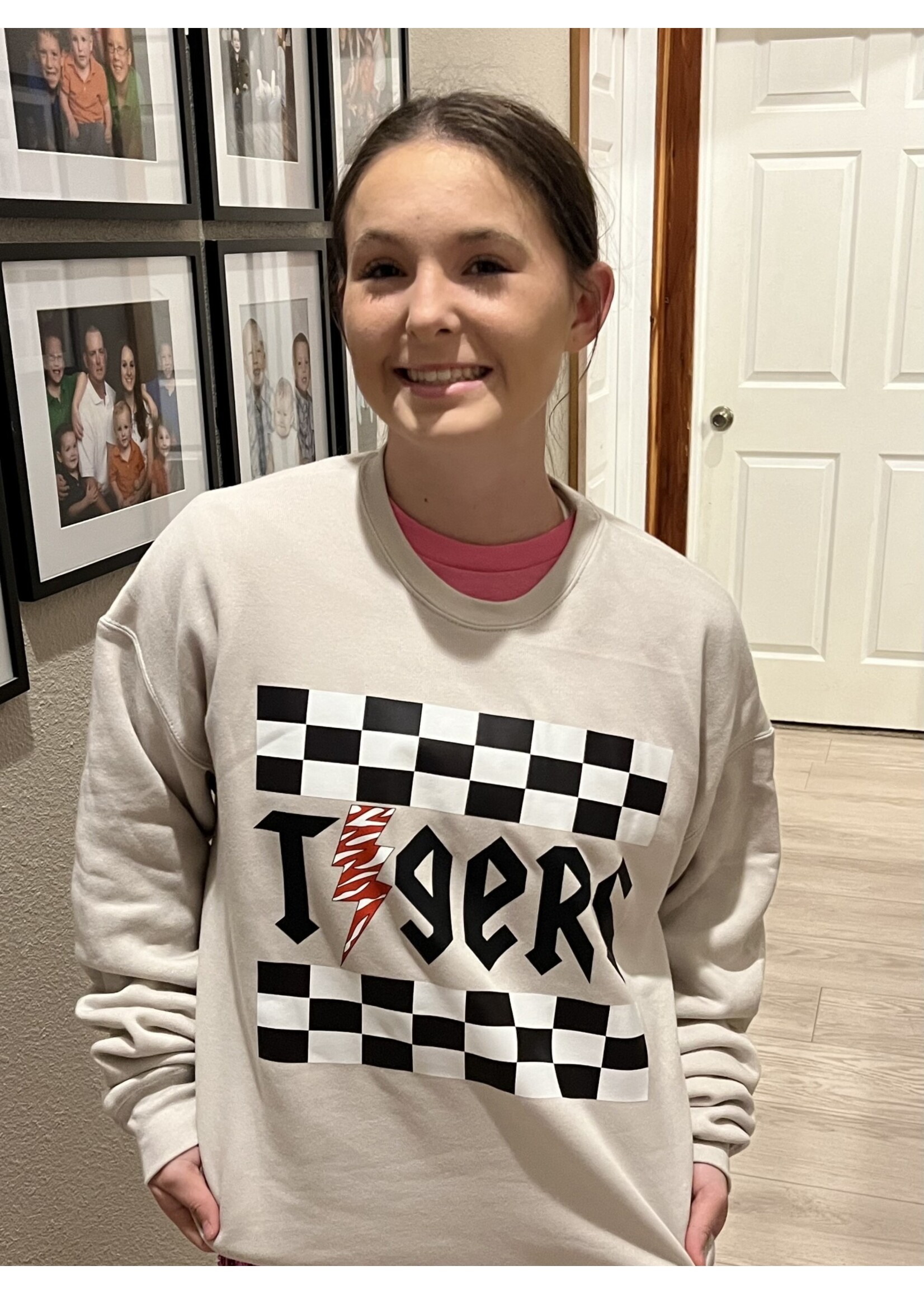 Bella Canvas Tiger rock sweatshirt