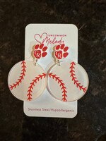 Baseball Stud Dangles