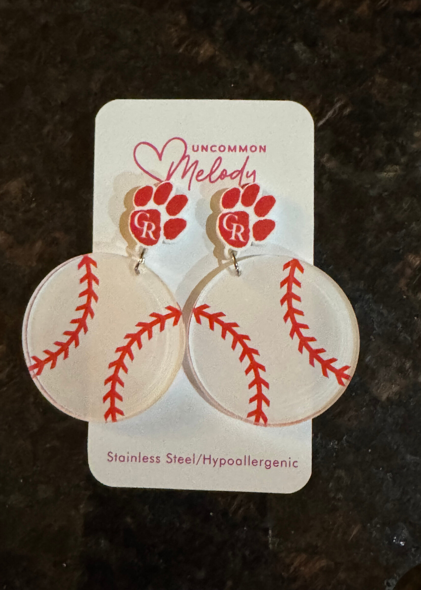 Baseball Stud Dangles