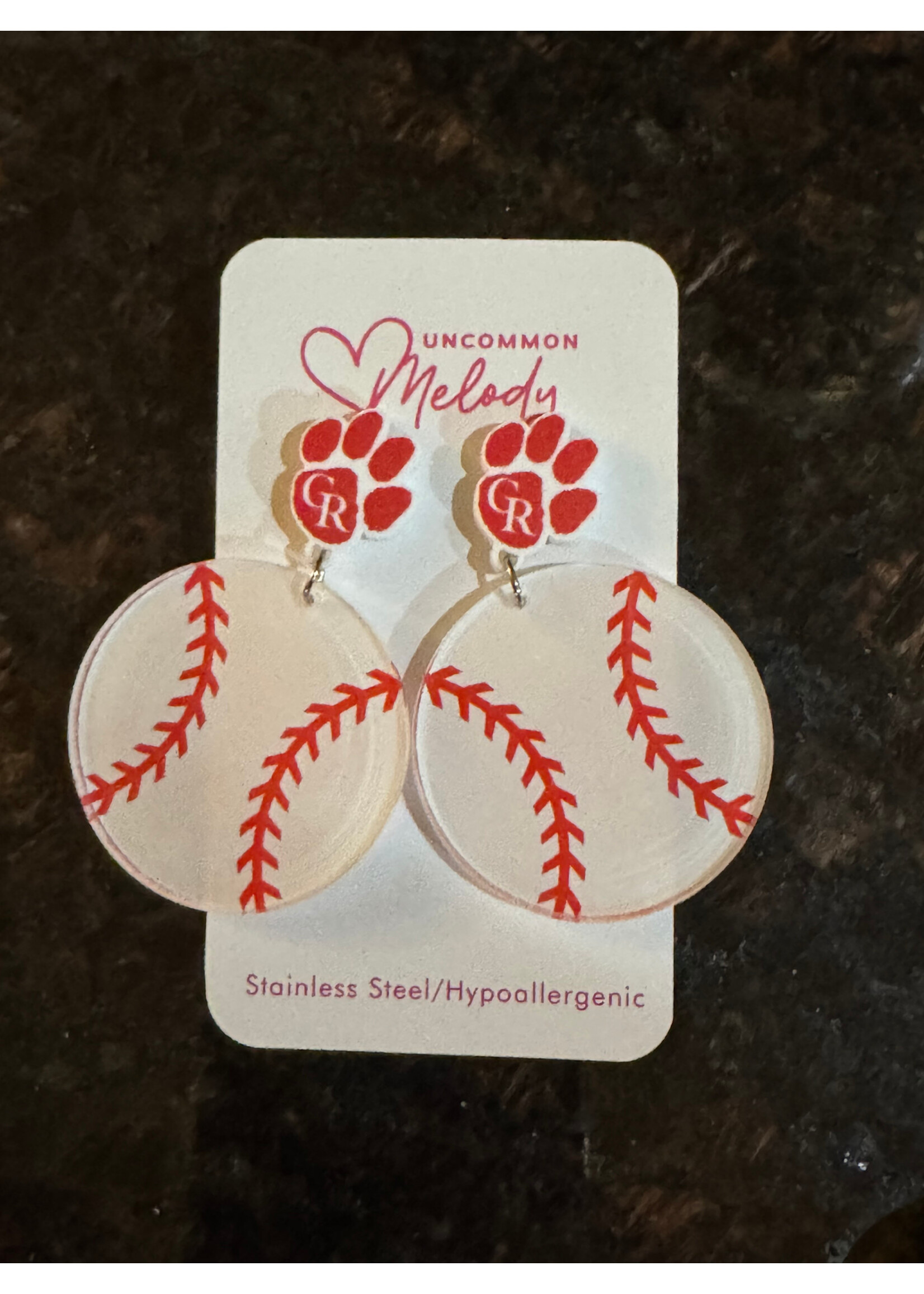 Baseball Stud Dangles