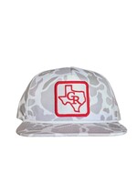 Gray White Camo Rope Hat