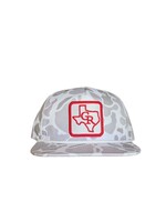 Gray White Camo Rope Hat