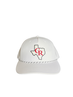 White Texas BW Rope Hat