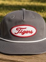 Gray Rope Tigers Script Hat