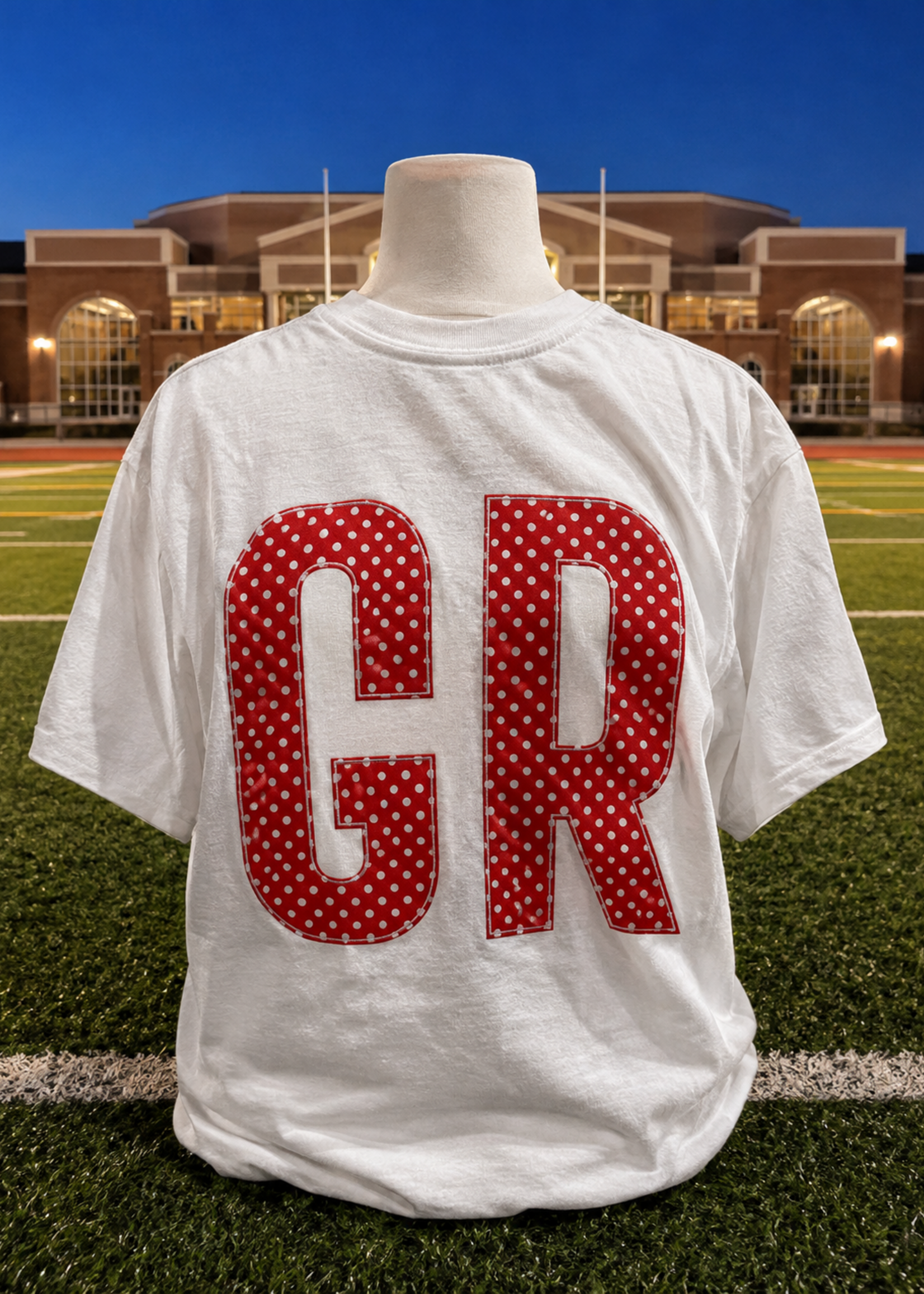 White Polka Dot GR