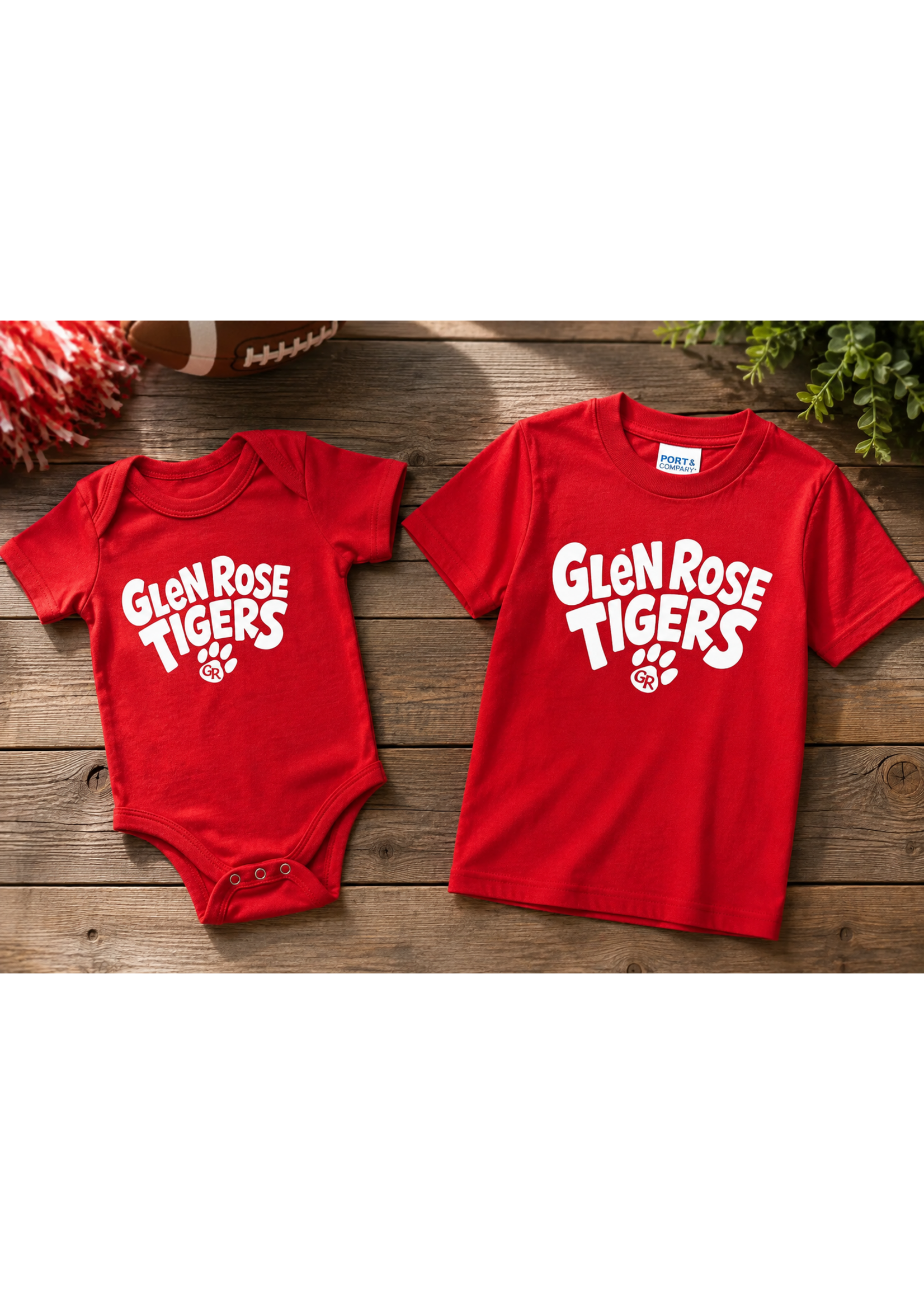 Red GR Bubble Tigers