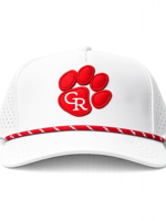White Rope Hat w Paw