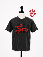 Black Stripes Tiger Script