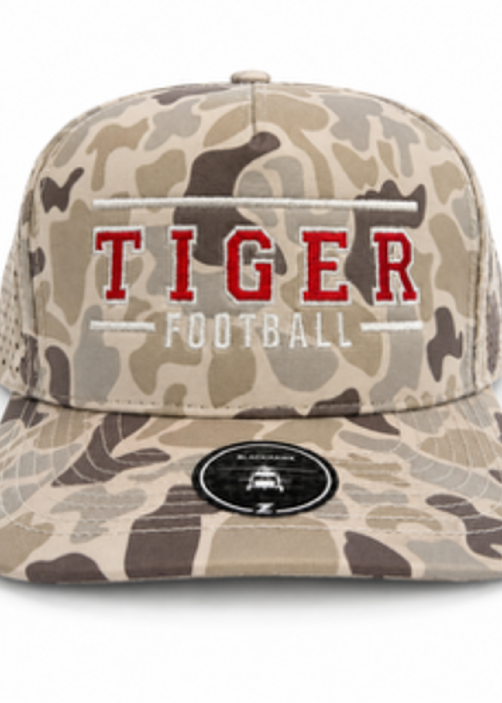 Camo Tiger Football Hat