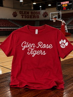Glen Rose Script Red Crop