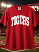 Comfort Color Red comfort Color Tigers