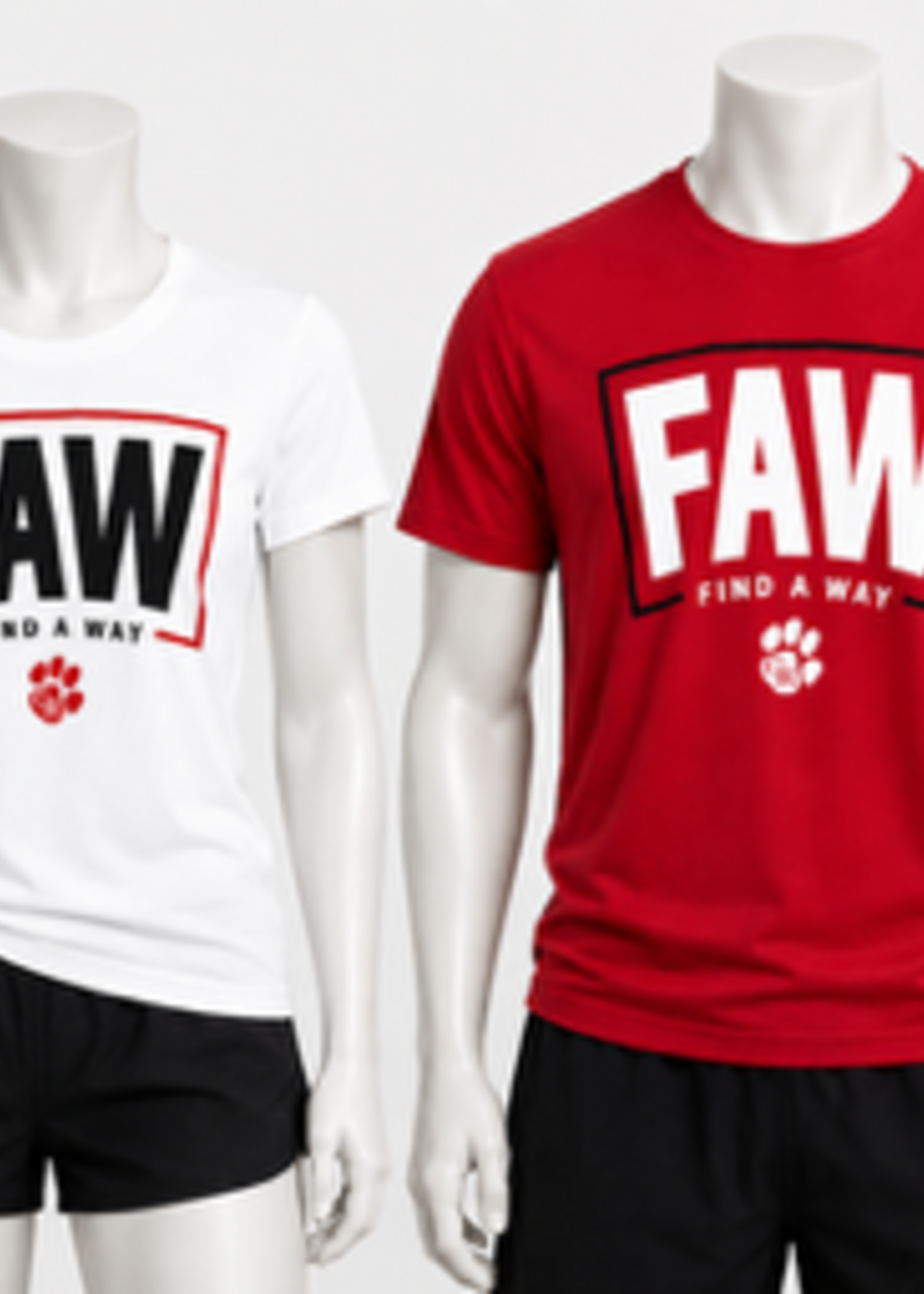 FAW Red and White Shirt