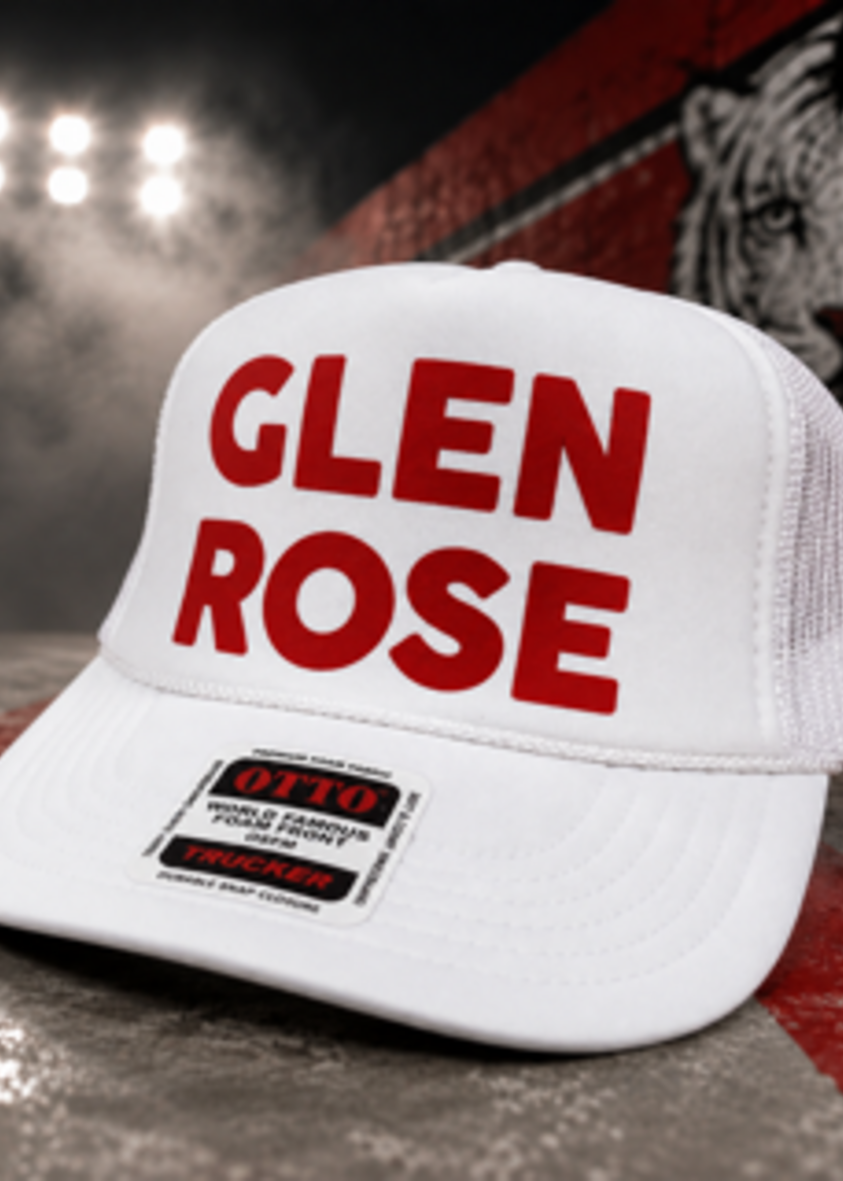 White Trucker Hat