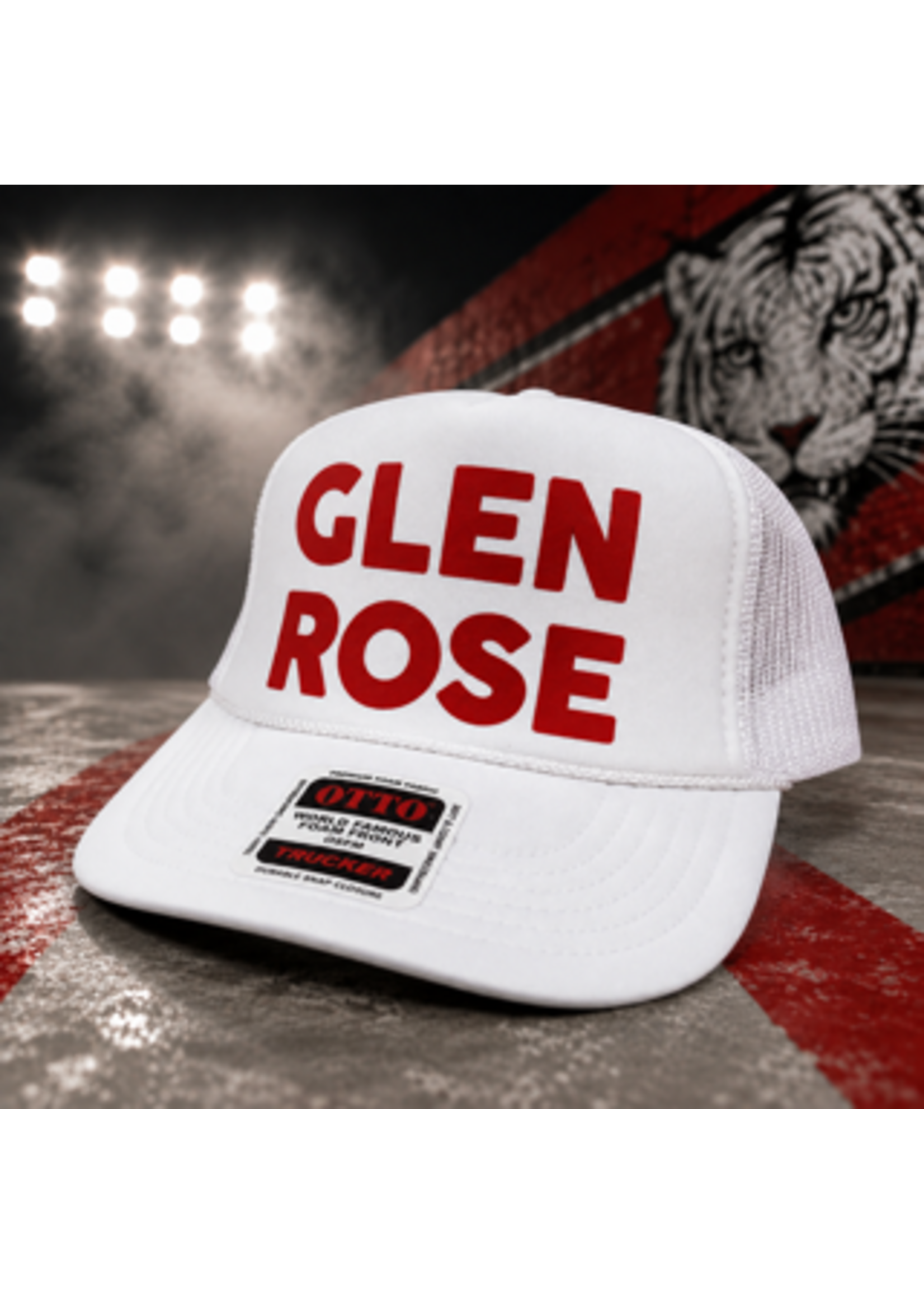 White Trucker Hat